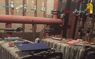 لوله کشی موتورخانه